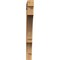 Ekena Millwork Balboa Block Smooth Bracket, Western Red Cedar, 3 1/2"W x 36"D x 36"H BKT04X36X36BOA05SWR - alternate 3